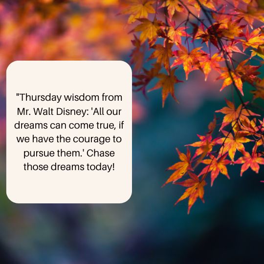 Good Morning Thursday Quotes