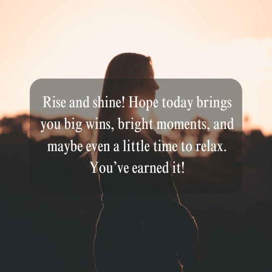 Good morning Thursday for her quotes