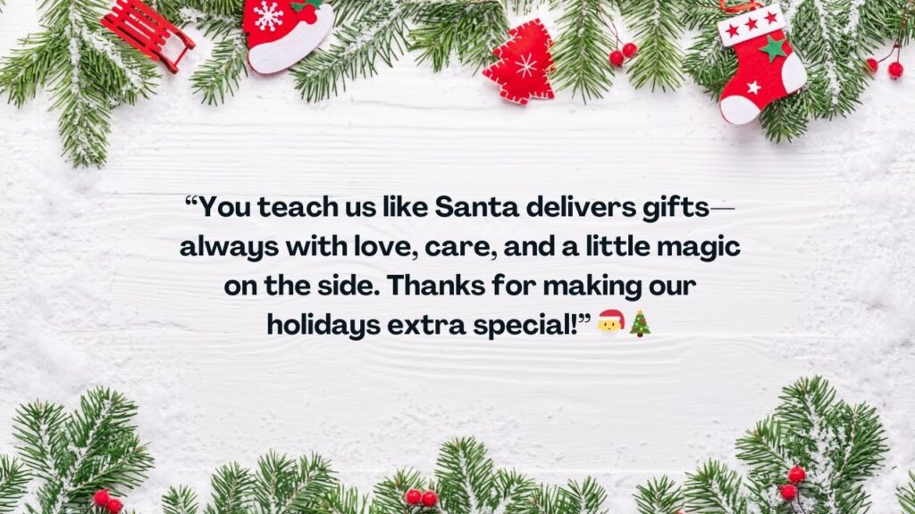 Christmas Quotes For Teachers