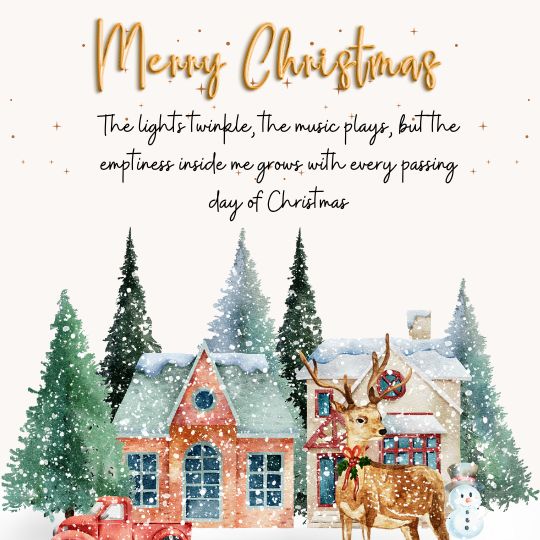 Depressing christmas quotes