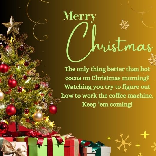 Funny Christmas quotes for husband