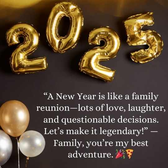 Happy New Year quotes for family