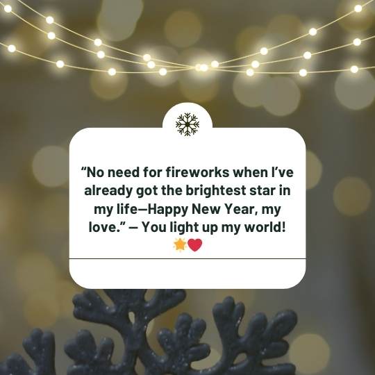 Happy New Year quotes for loved one