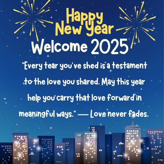Happy new year grieving quotes​