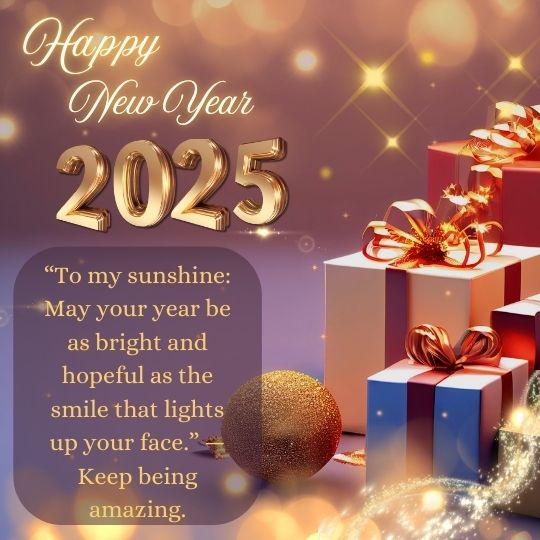 Happy new year quotes for son