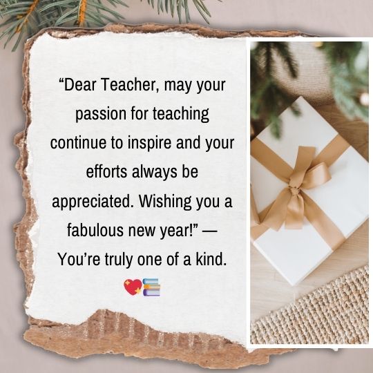 Happy new year quotes for teachers​