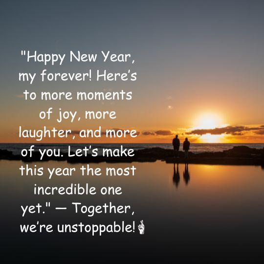Happy new year quotes for wife (wifegirlfriend)