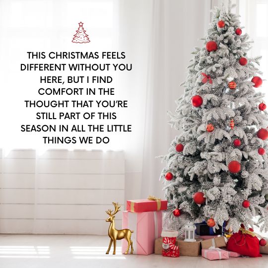 Remembering a loved one at Christmas