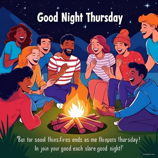 Good Night Thursday quotes for friends