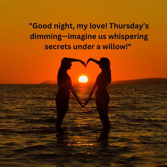 Good Night Thursday quotes for love
