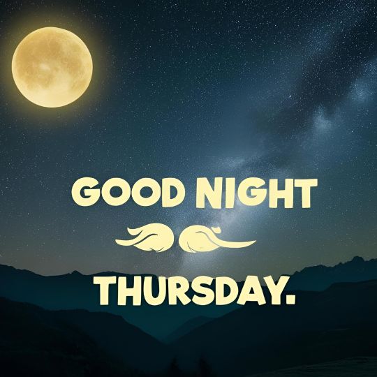 Good Night Thursday quotes funny