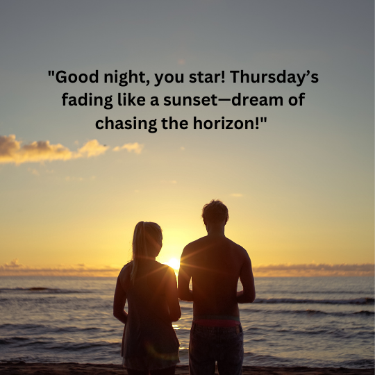 Heart touching good night Thursday Quotes