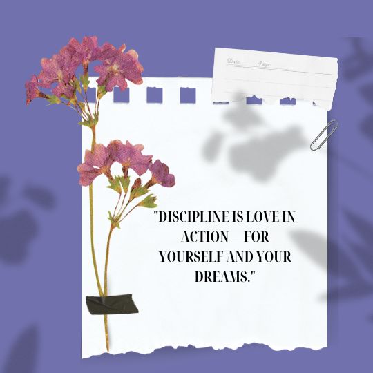 Quotes on discipline