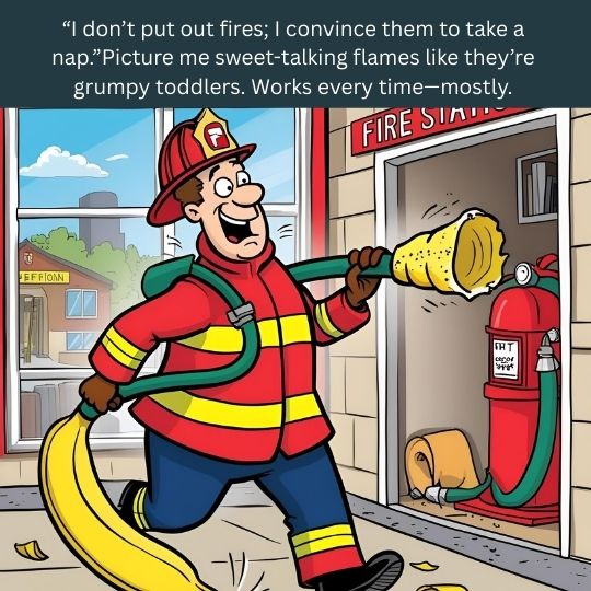 Funny firefighter quotes​